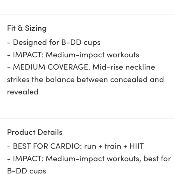 Athleta Hustle Bra in Supersonic Black NWT - Picture 7 of 8